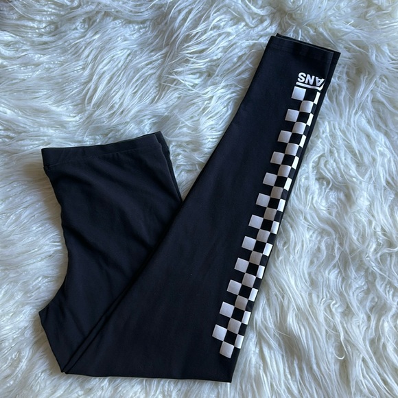 EUC Vans Checkerboard Leggings - Picture 3 of 14